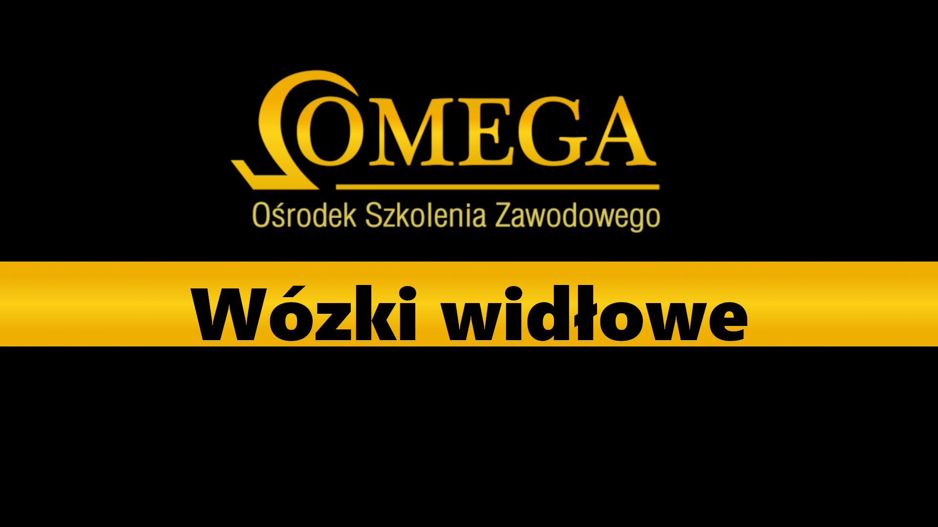 kurs na wózki widłowe